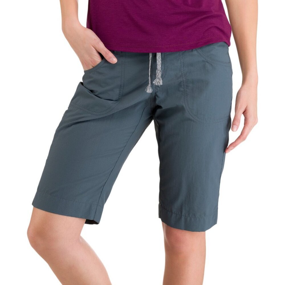 MEC Green Gray  Terrena Hiking Shorts Lightweight Quick Dry Trail outdoor size 4